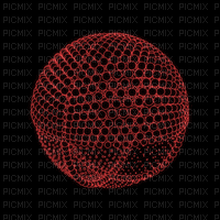 Esfera roja - Free animated GIF