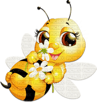 soave deco  honey bee cute - 免费PNG