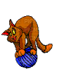 кошка - Bezmaksas animēts GIF