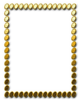 gold-frame-minou52 - ilmainen png