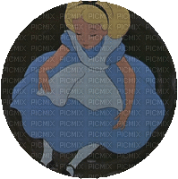 Alice et le trou ... - Безплатен анимиран GIF