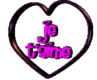 je taime - Ücretsiz animasyonlu GIF