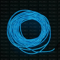 blue cable light - GIF animado grátis