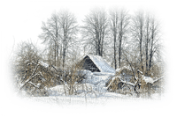 hiver paysage - ücretsiz png