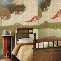 Old Fashioned Bedroom - besplatni png