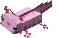 Pink Axolotl Still - nemokama png