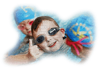 Kaz_Creations Children Friends Swimming - Free PNG
