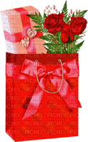 Gift.Bag.Roses.Hearts.Red - 免费PNG