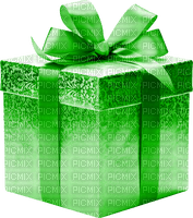 Gift.Box.Green - PNG gratuit