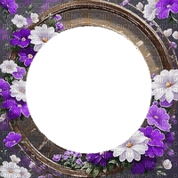 ♡§m3§♡ kawaii frame glitter purple animated - Free animated GIF