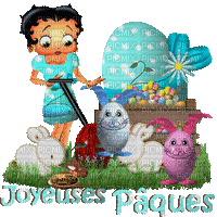 Joyeuses Pâques - GIF animado gratis