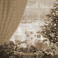 Y.A.M._New year Christmas background Sepia - Gratis geanimeerde GIF