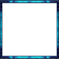 kader blauw - Darmowy animowany GIF
