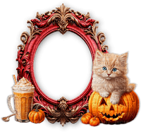 halloween frame by nataliplus - gratis png