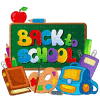 Kaz_Creations Text Back To School - 無料png