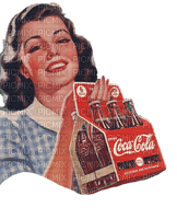 coca cola woman bp - darmowe png