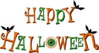 loly33 texte happy halloween - png ฟรี
