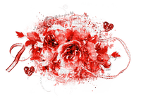 Flowers.Deco.Red - 免费PNG