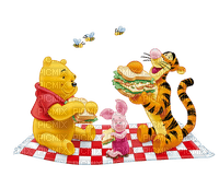 Kaz_Creations Cute Cartoon Winnie The Pooh & Friends - nemokama png