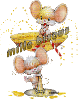 mille bisous les souris - Nemokamas animacinis gif