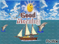 GOOD MORNING - Nemokamas animacinis gif