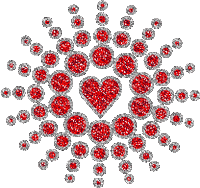 heart sun - Бесплатный анимированный гифка
