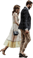couple walking - 免费PNG