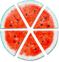 soave deco summer fruit watermelon scrap blue - PNG gratuit