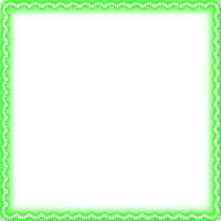 Frame.Neon.Green - KittyKatLuv65 - PNG gratuit