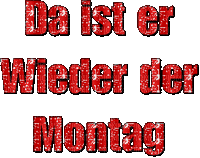 Montag - 免费动画 GIF
