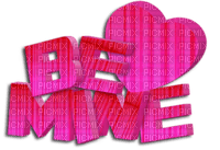 Kaz_Creations Valentine Deco Love Text Be Mine - бесплатно png