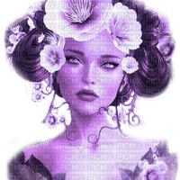 Y.A.M._Fantasy woman girl purple