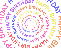 Happy Birthday.Text.deco.gif.Victoriabea - Ücretsiz animasyonlu GIF
