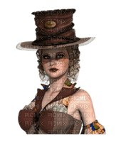 Lady Woman Femme Fille Steampunk JitterBugGirl - δωρεάν png