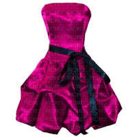 Dress Fuchsia - By StormGalaxy05 - png gratis