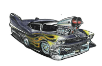 Hot Rod car - bezmaksas png