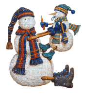 Muñecos de la nieve - gratis png