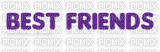 Best Friends - GIF animé gratuit