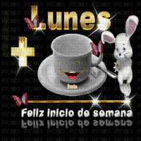 lunes mas cafe - Бесплатный анимированный гифка