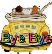 bye bye - GIF animasi gratis