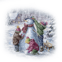 niños invierno navidad dubravka4 - png gratis