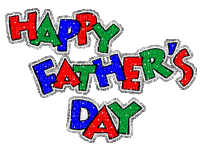 happy fathers day text gif