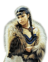 Rena Native American Girl Mädchen Indianerin - Free PNG