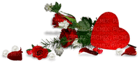 Valentine's Day.Cluster.Red.White.Green - gratis png