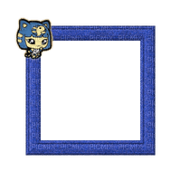 Small Blue Frame - bezmaksas png