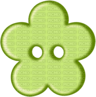 Bouton Fleur Vert - ücretsiz png