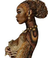 African woman - darmowe png