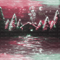 Y.A.M._Winter New year background - 免费动画 GIF