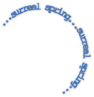 soave text surreal spring blue - ücretsiz png