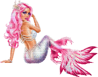 mermaid by nataliplus - Gratis geanimeerde GIF